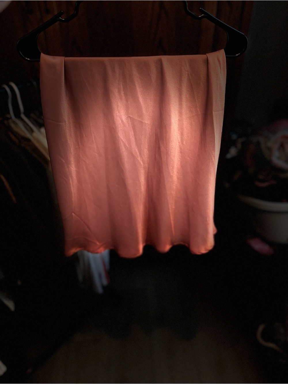 HAVE Rusty Coral Slip Skirt